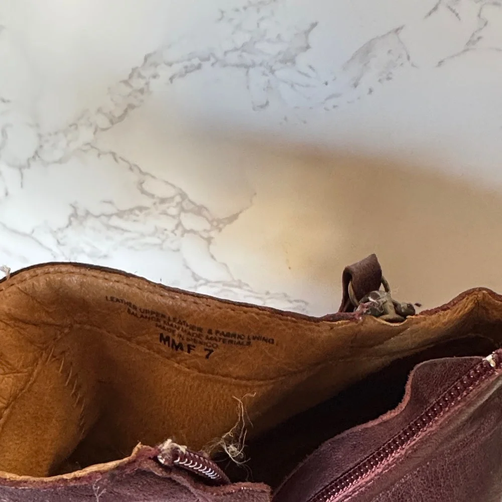 Sofft Maroon Ankle Booties - Picture 5 of 7